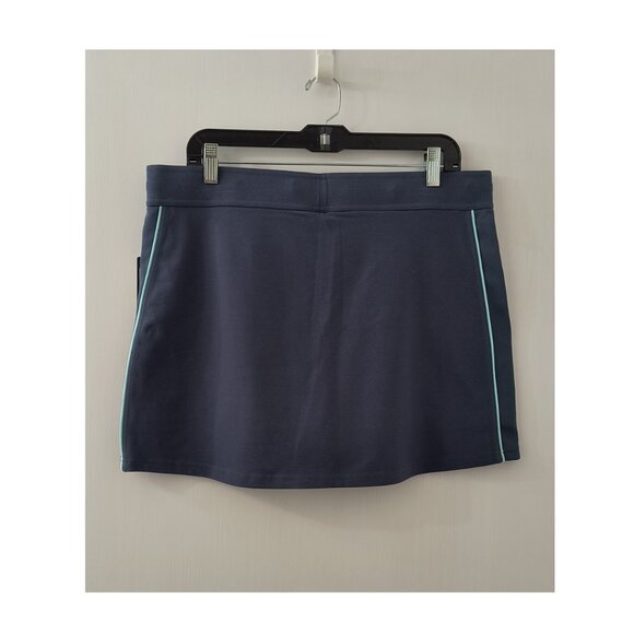 NEW Tek Gear Cotton Stretch Gray Tennis Workout Skort - Women's Large - Picture 3 of 6